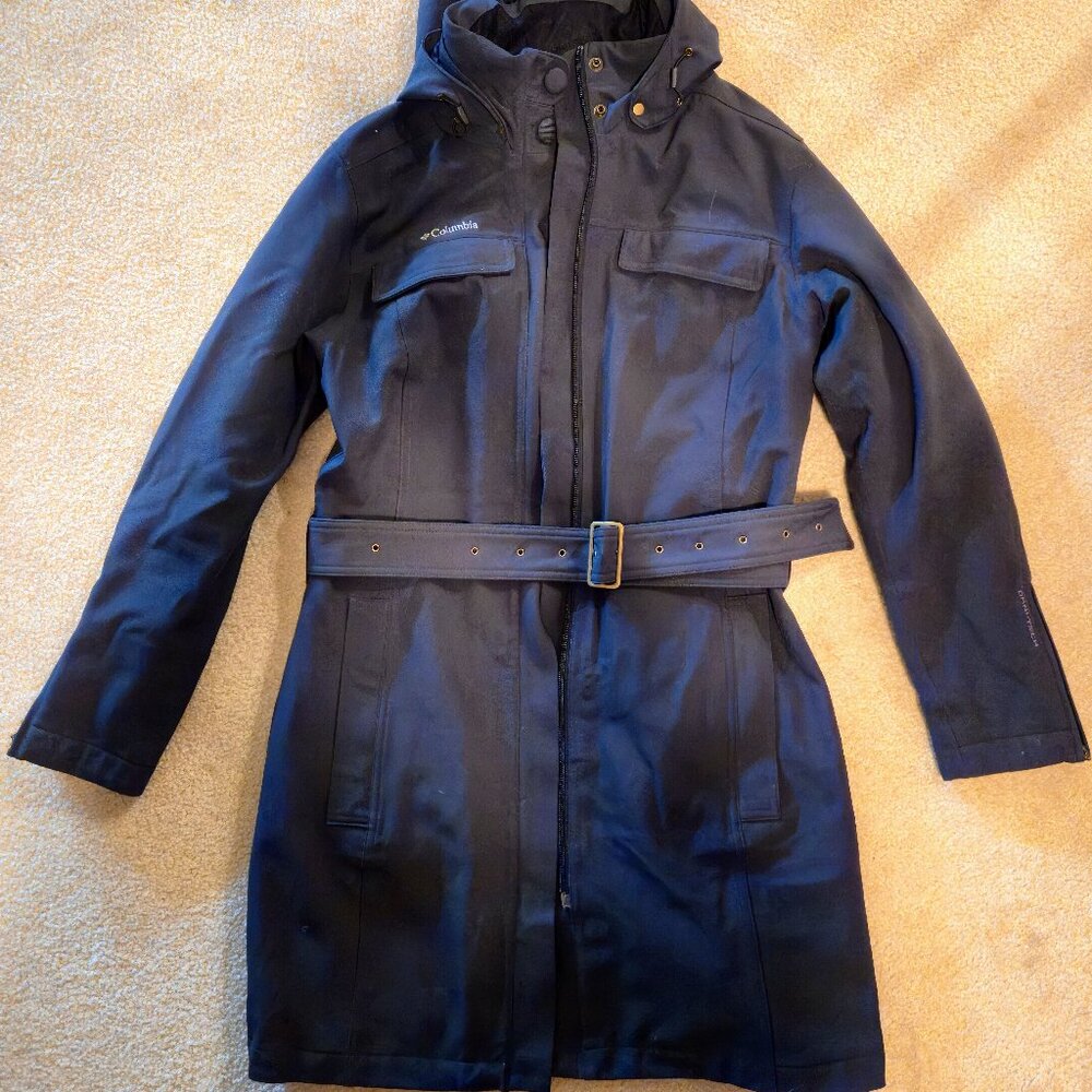 Belted Columbia Winter Coat
